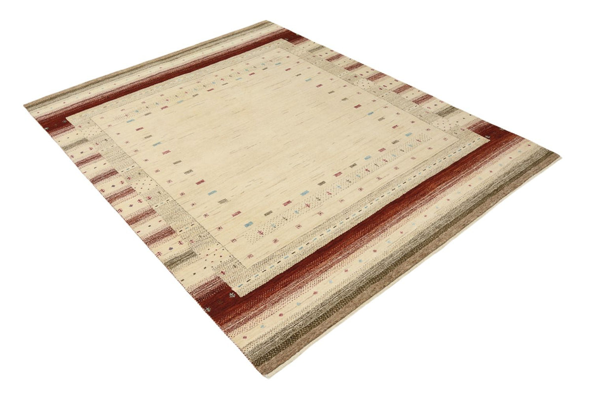 Tappeto Gabbeh - Loribaft Indus - 199 x 155 cm - beige chiaro