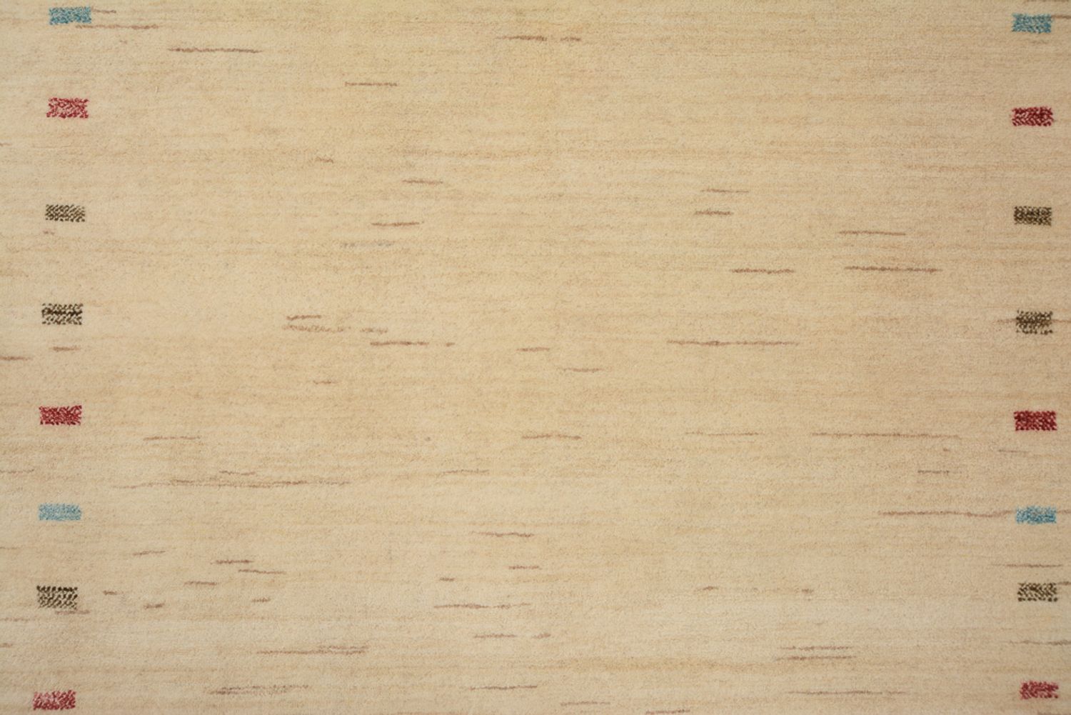 Tappeto Gabbeh - Loribaft Indus - 199 x 155 cm - beige chiaro