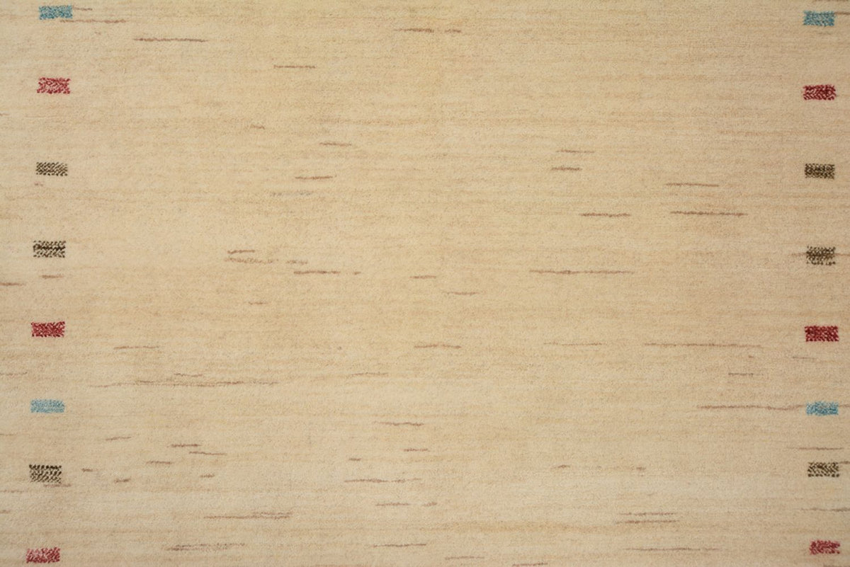 Tappeto Gabbeh - Loribaft Indus - 199 x 155 cm - beige chiaro