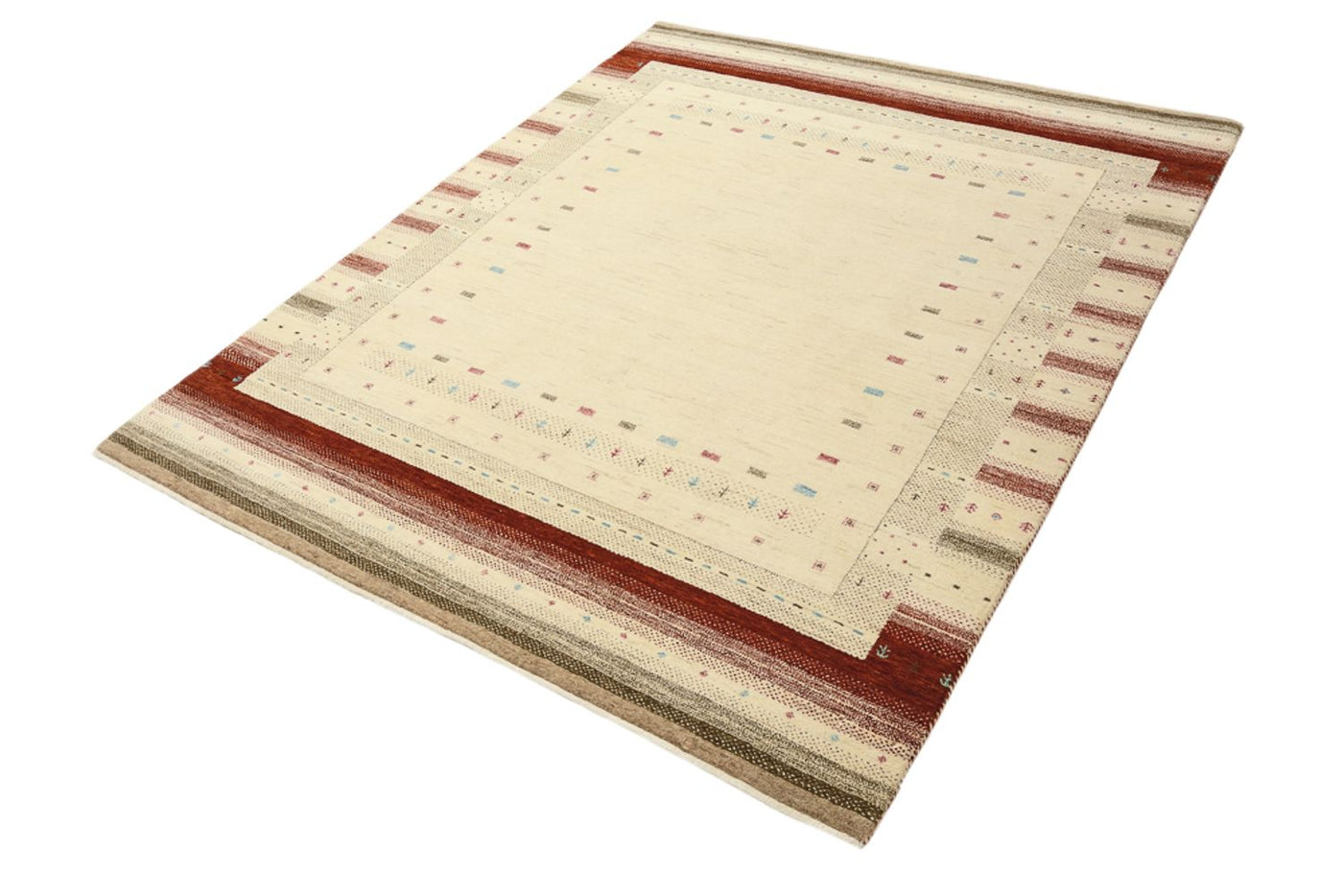 Indo Loribaft Tappeto 198x156cm - Tappeto di lana