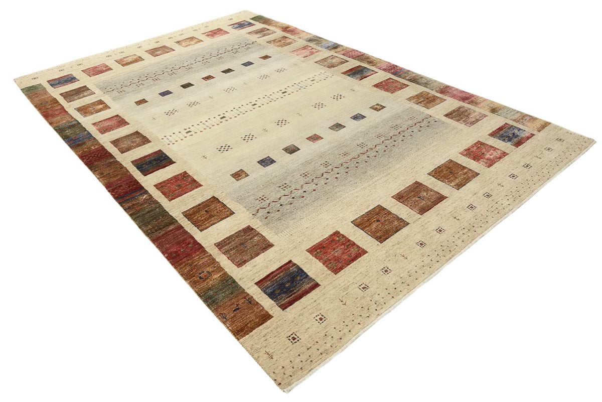 Tappeto Gabbeh - Loribaft Indus - 306 x 205 cm - beige chiaro