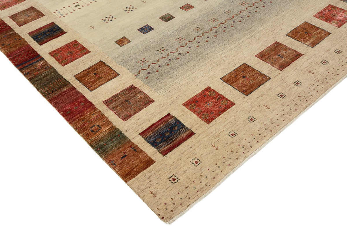Tappeto Gabbeh - Loribaft Indus - 306 x 205 cm - beige chiaro