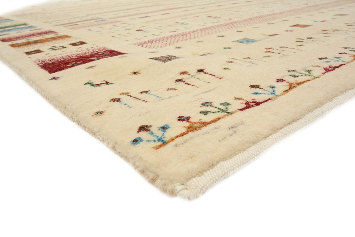 Tappeto Gabbeh - Loribaft Indus - 201 x 155 cm - beige chiaro
