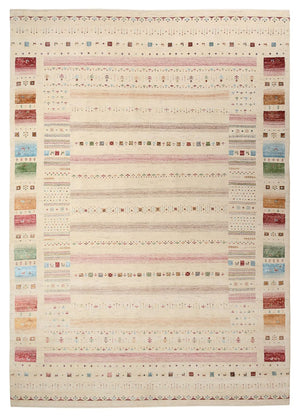 Tappeto Gabbeh - Loribaft Indus - 356 x 251 cm - beige chiaro