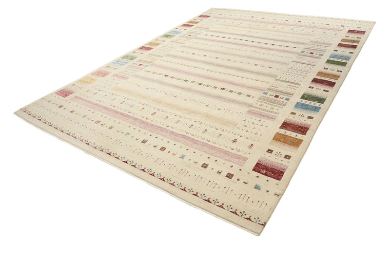 Tappeto Gabbeh - Loribaft Indus - 356 x 251 cm - beige chiaro