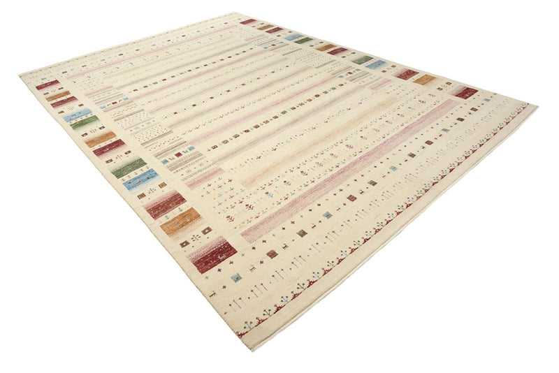 Tappeto Gabbeh - Loribaft Indus - 356 x 251 cm - beige chiaro