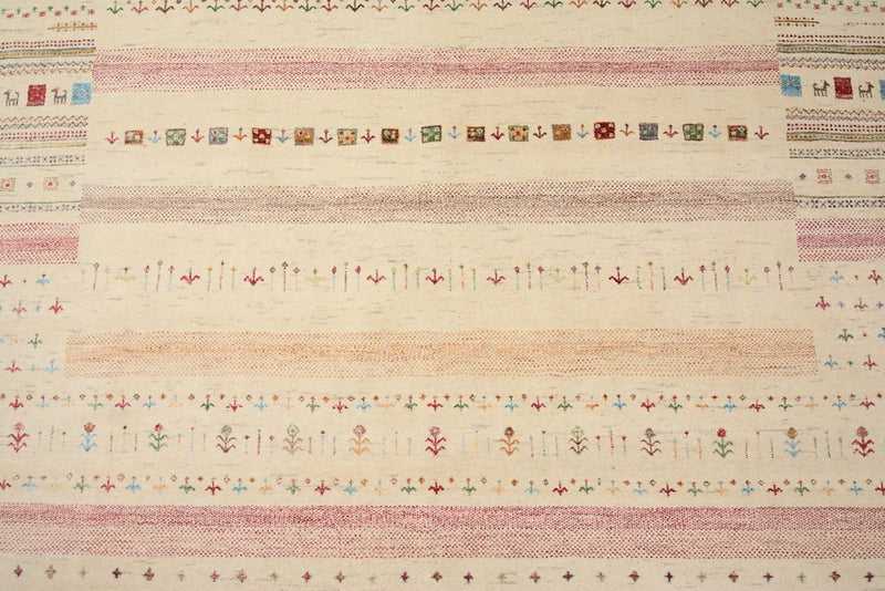 Tappeto Gabbeh - Loribaft Indus - 356 x 251 cm - beige chiaro