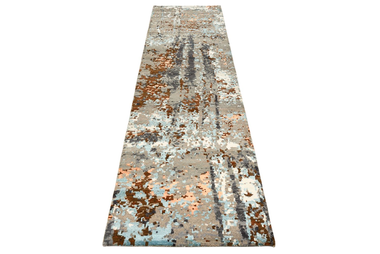 Tappeto corsia Tappeto di design - 305 x 78 cm - multicolore