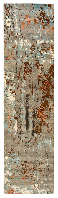 Tappeto corsia Tappeto di design - 301 x 78 cm - multicolore