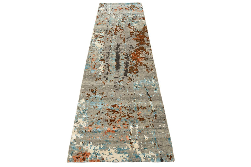 Tappeto corsia Tappeto di design - 301 x 78 cm - multicolore