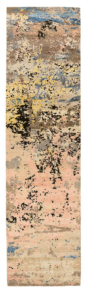 Tappeto corsia Tappeto di design - 307 x 76 cm - multicolore