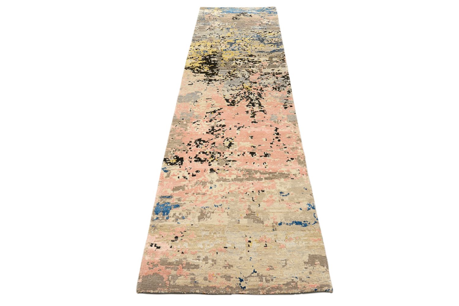 Tappeto corsia Tappeto di design - 307 x 76 cm - multicolore