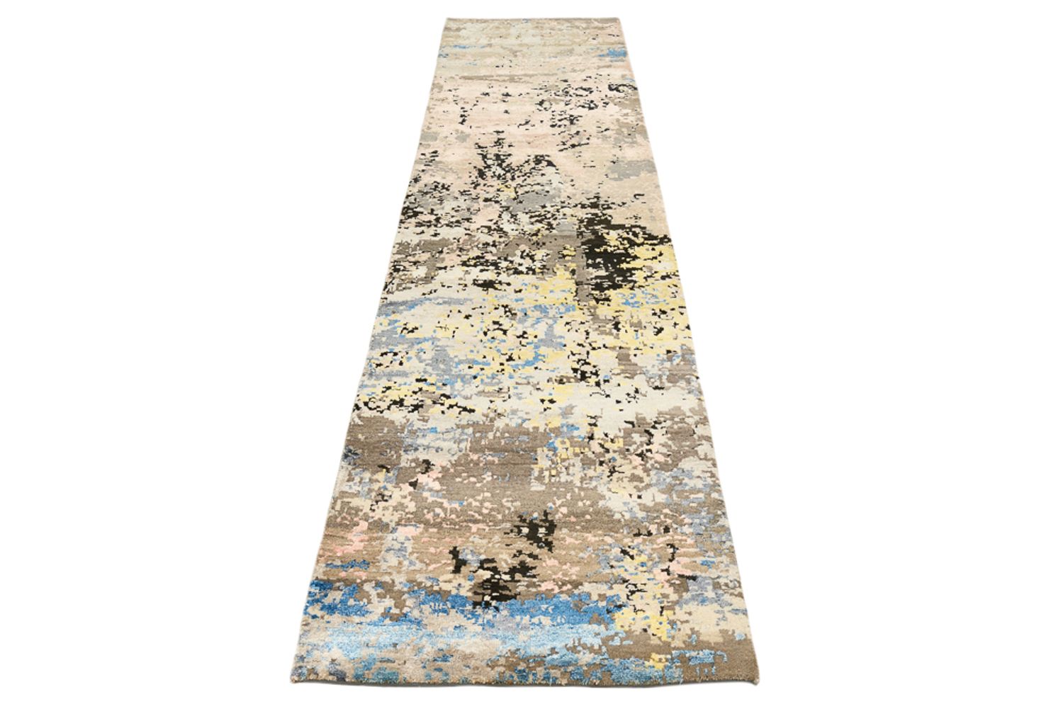 Tappeto corsia Tappeto di design - 307 x 76 cm - multicolore