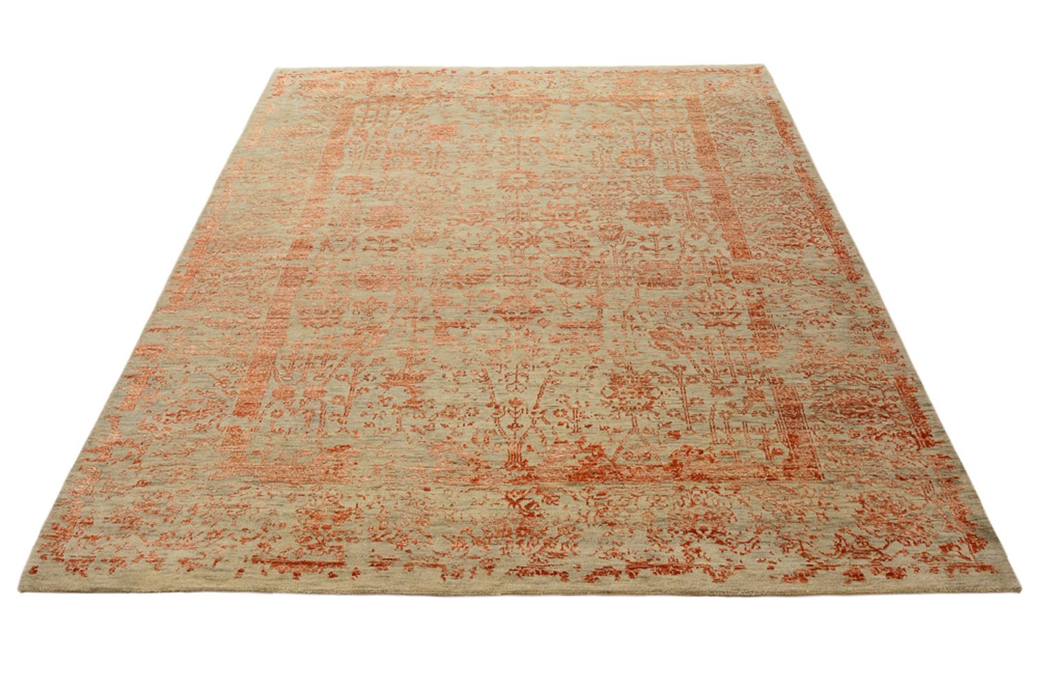Tappeto di design - 231 x 175 cm - ruggine