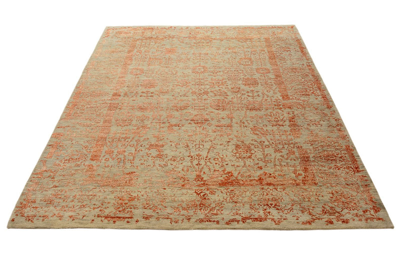 Tappeto di design - 231 x 175 cm - ruggine