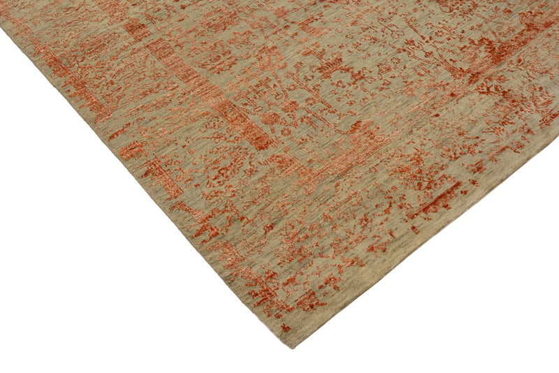 Tappeto di design - 231 x 175 cm - ruggine