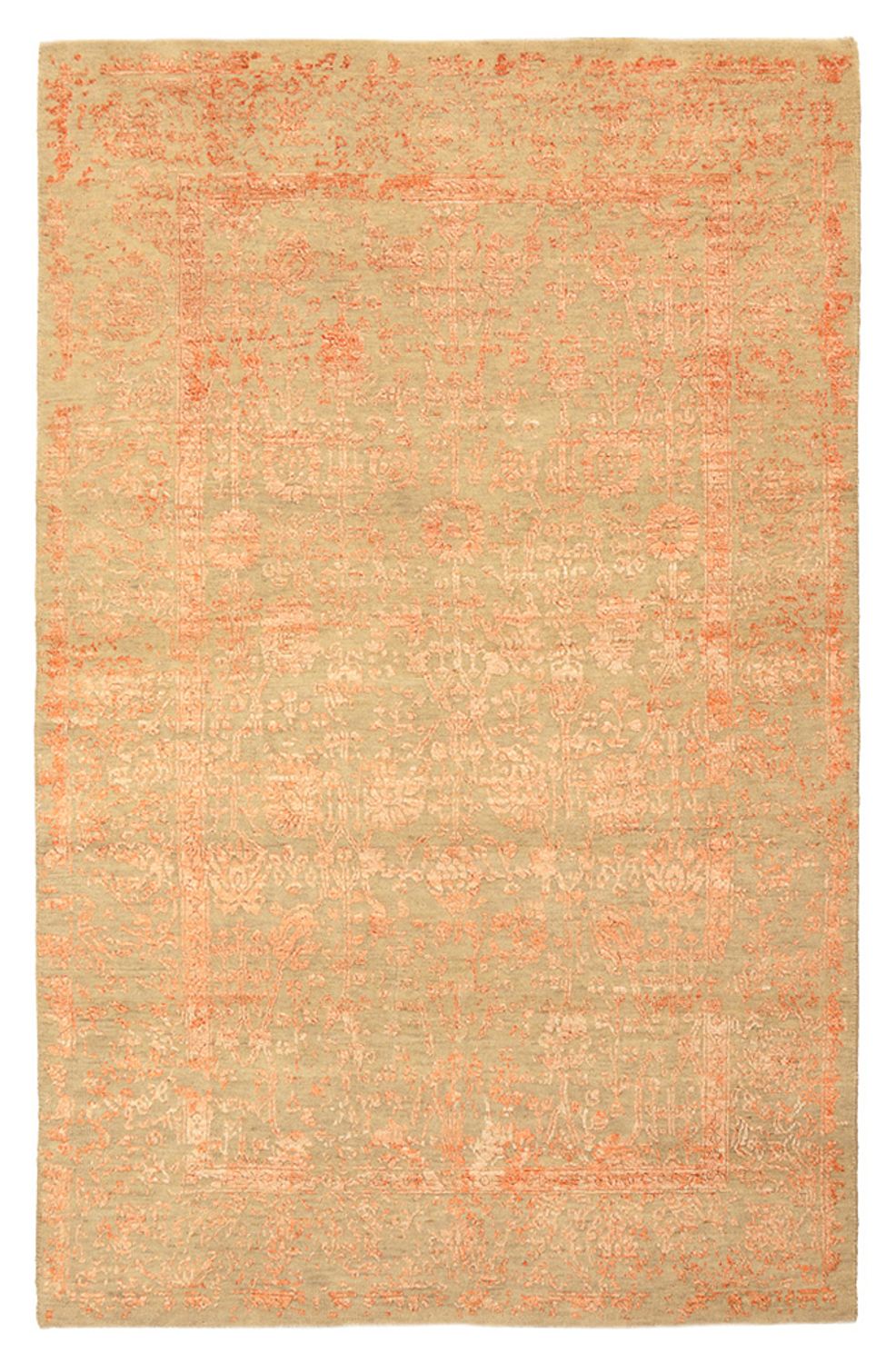 Tappeto di design - 184 x 121 cm - ruggine