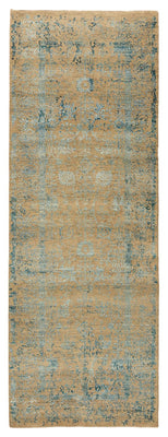 Tappeto corsia Tappeto di design - 243 x 84 cm - cammello