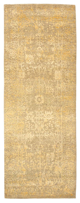Tappeto corsia Tappeto di design - 201 x 73 cm - caramello