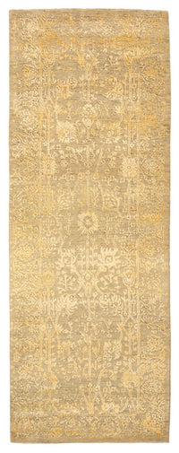 Tappeto corsia Tappeto di design - 201 x 73 cm - caramello