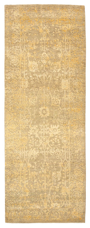 Tappeto corsia Tappeto di design - 201 x 73 cm - caramello
