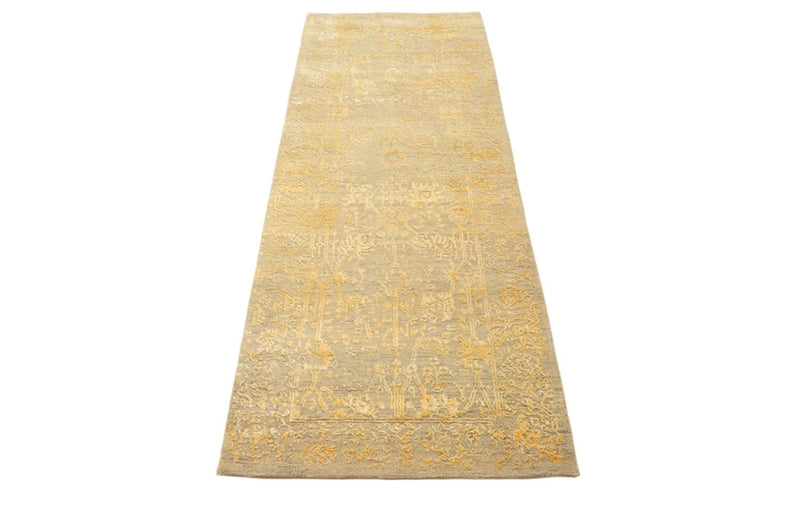Tappeto corsia Tappeto di design - 201 x 73 cm - caramello