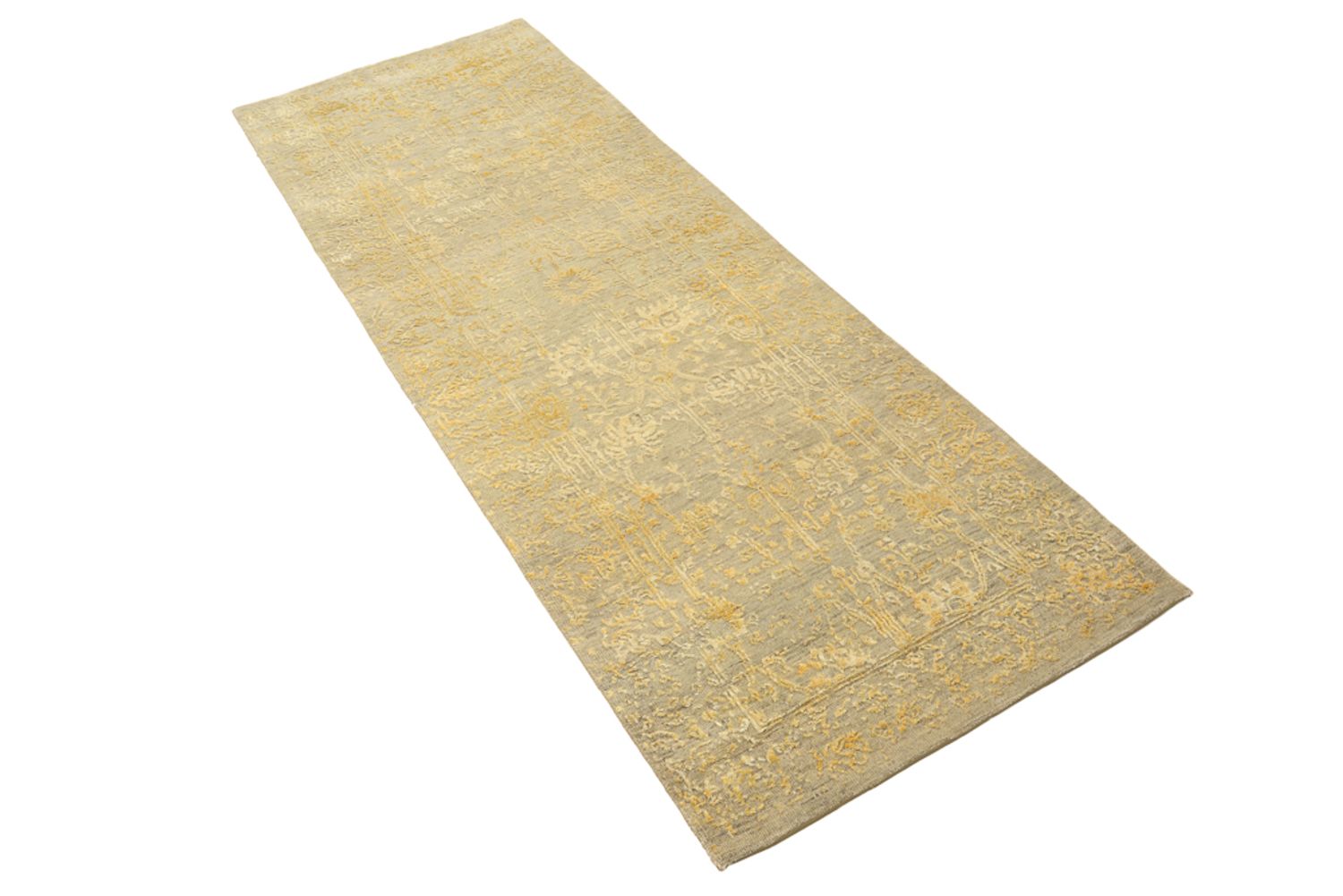 Tappeto corsia Tappeto di design - 201 x 73 cm - caramello