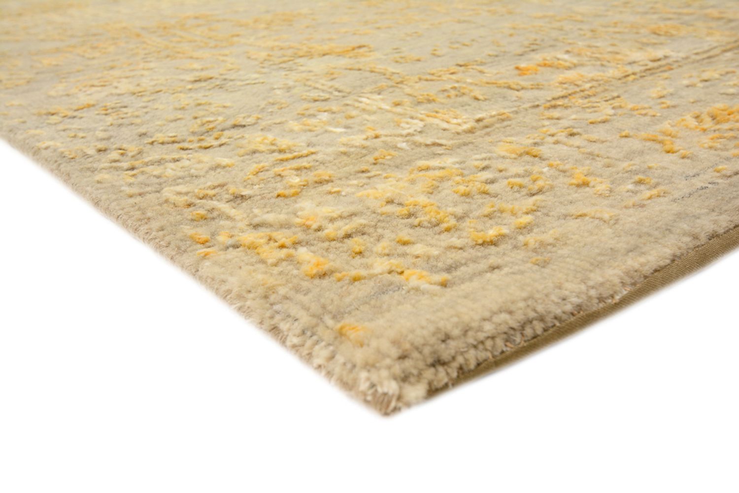 Tappeto corsia Tappeto di design - 201 x 73 cm - caramello
