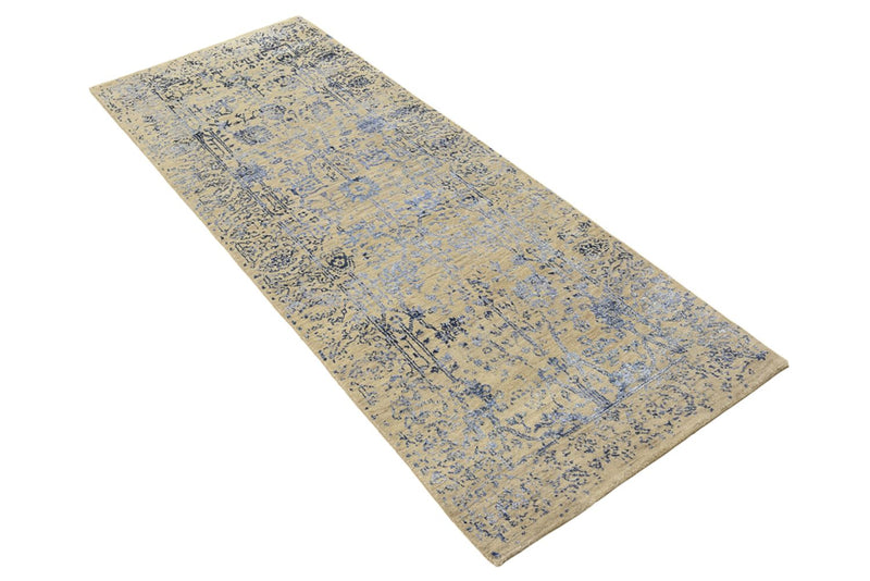 Tappeto corsia Tappeto di design - 195 x 74 cm - caramello