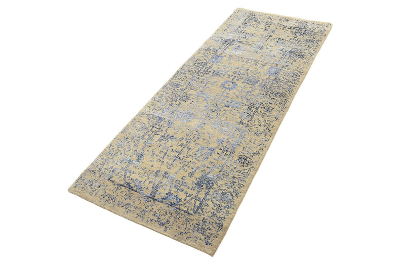 Tappeto corsia Tappeto di design - 195 x 74 cm - caramello