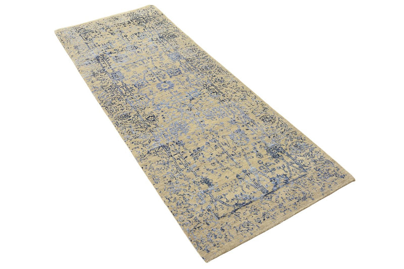 Tappeto corsia Tappeto di design - 195 x 74 cm - caramello