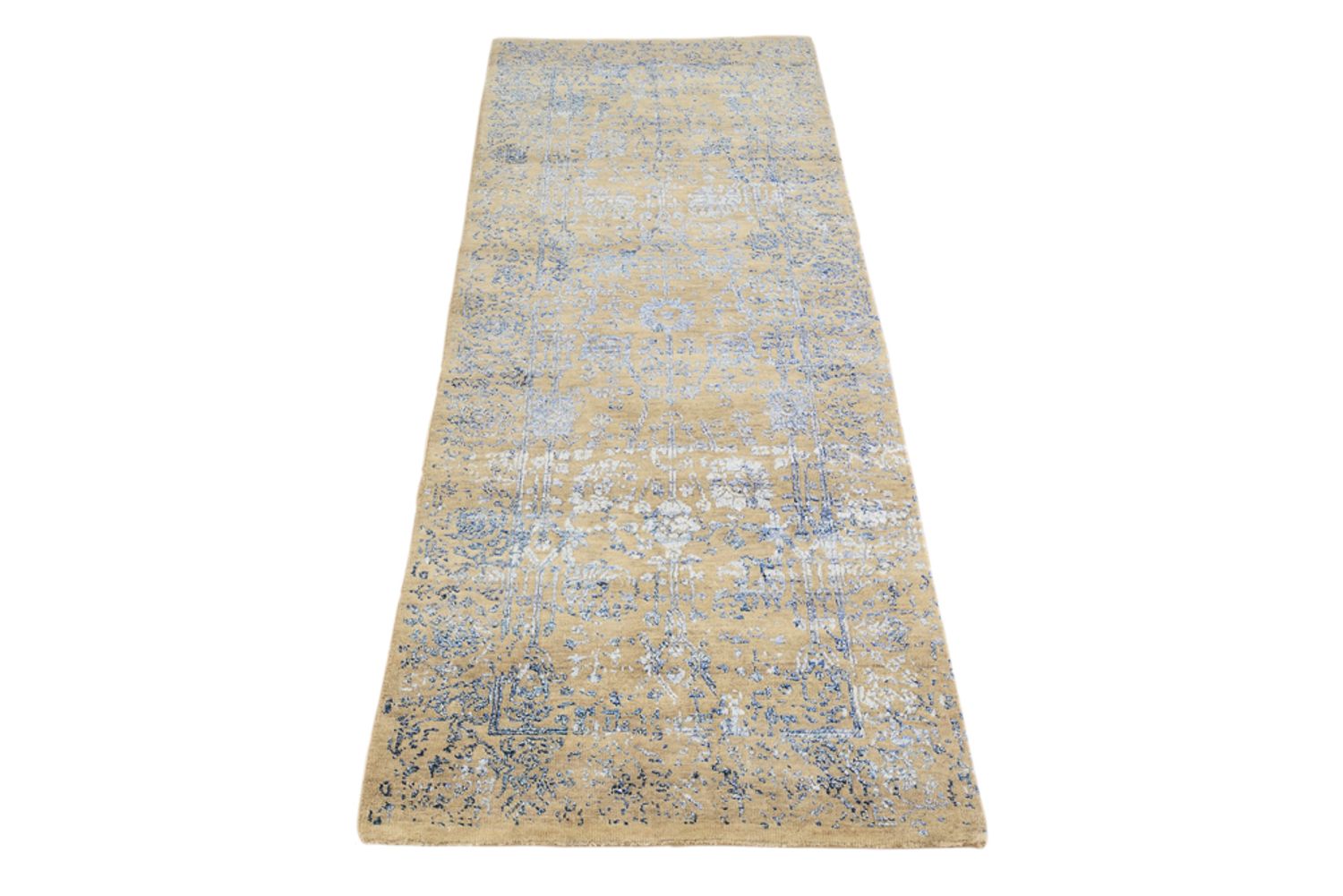 Tappeto corsia Tappeto di design - 195 x 74 cm - caramello
