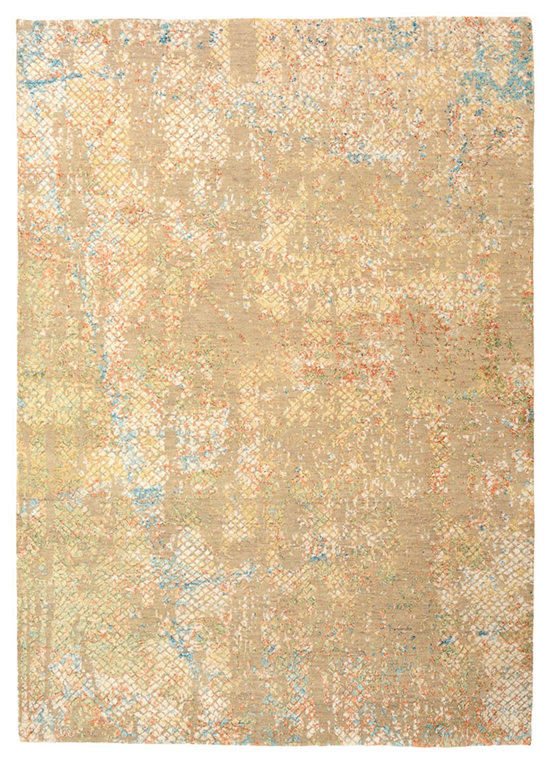 Tappeto di design - 203 x 146 cm - cammello