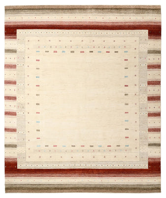 Tappeto Gabbeh - Loribaft Indus - 300 x 254 cm - beige chiaro