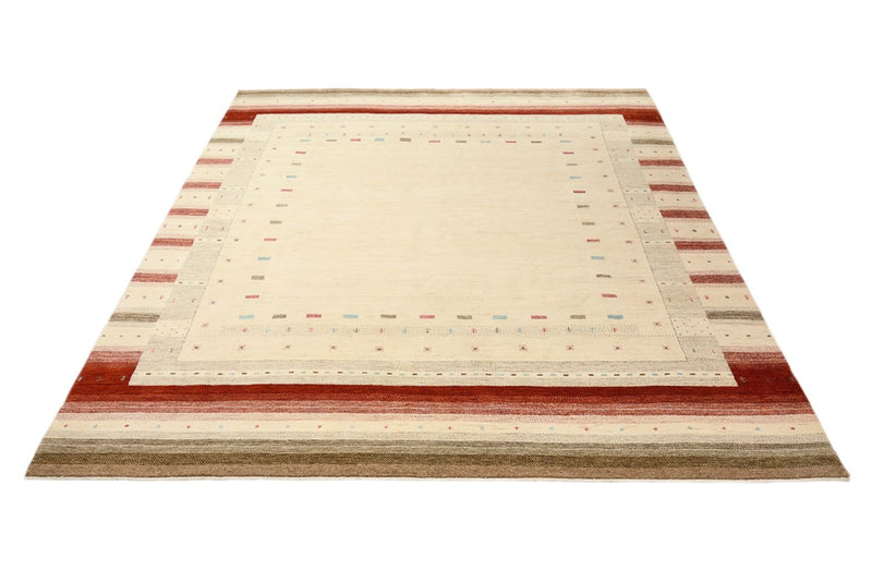 Tappeto Gabbeh - Loribaft Indus - 300 x 254 cm - beige chiaro