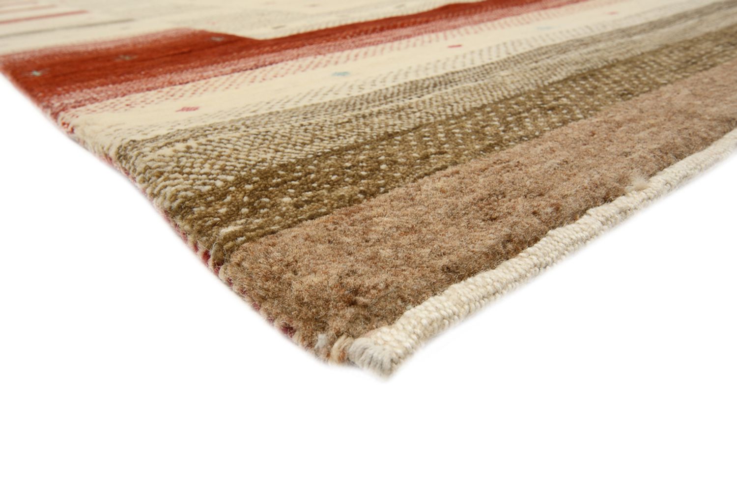 Tappeto Gabbeh - Loribaft Indus - 300 x 254 cm - beige chiaro
