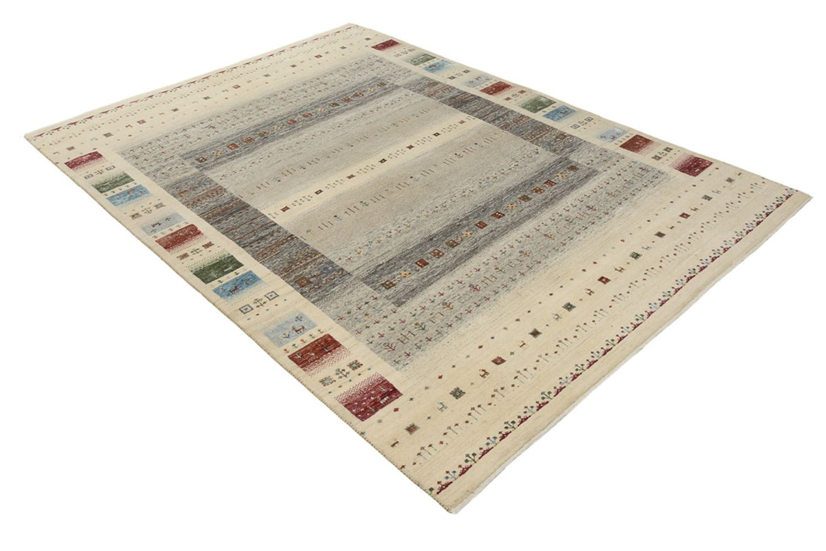 Tappeto Gabbeh - Loribaft Indus - 244 x 177 cm - beige chiaro