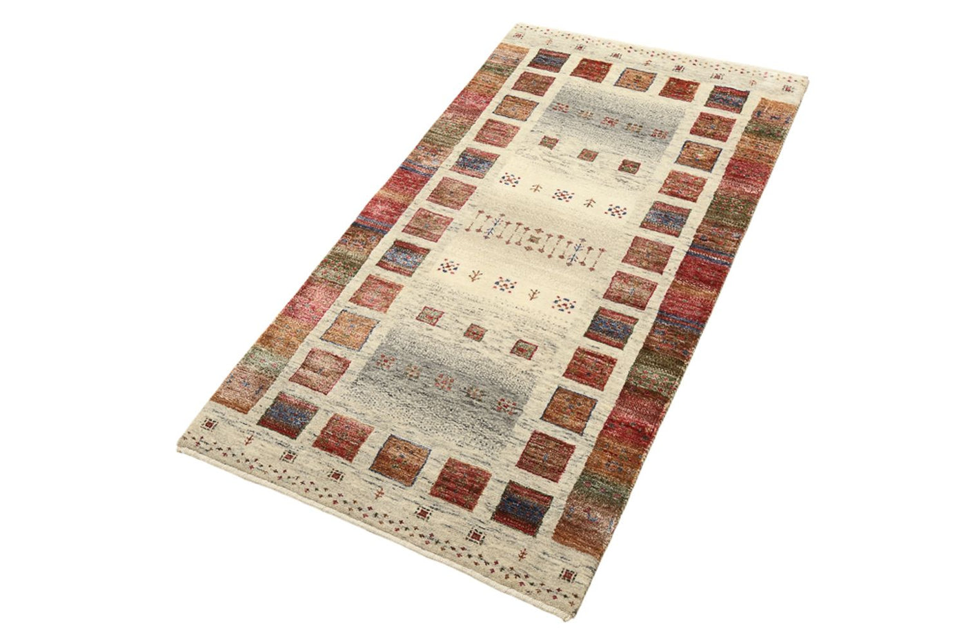 Loribaft Indo Tappeto 141x76cm - Tappeto di lana