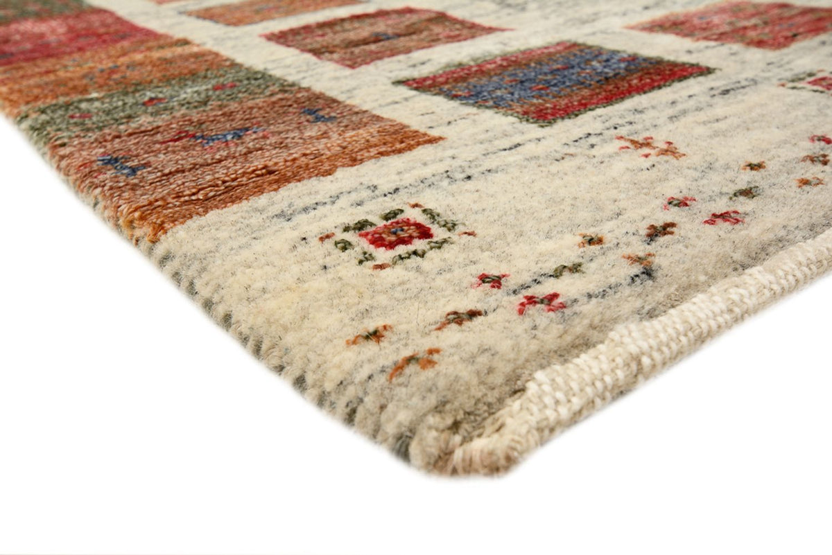 Tappeto Gabbeh - Loribaft Indus - 141 x 76 cm - multicolore