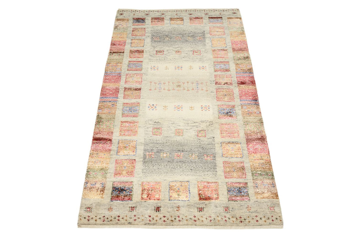 Tappeto Gabbeh - Loribaft Indus - 141 x 76 cm - multicolore