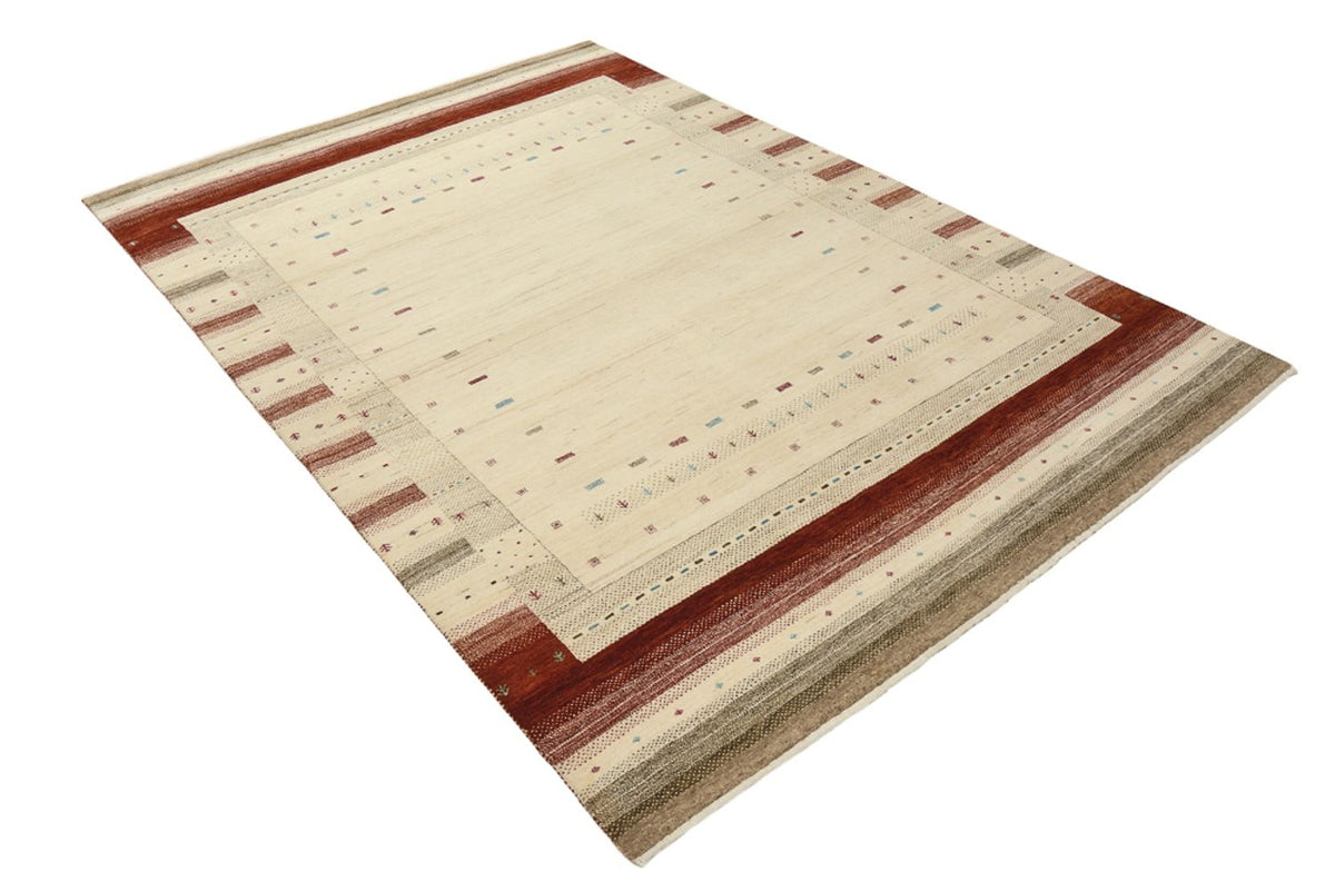 Tappeto Gabbeh - Loribaft Indus - 239 x 169 cm - beige chiaro