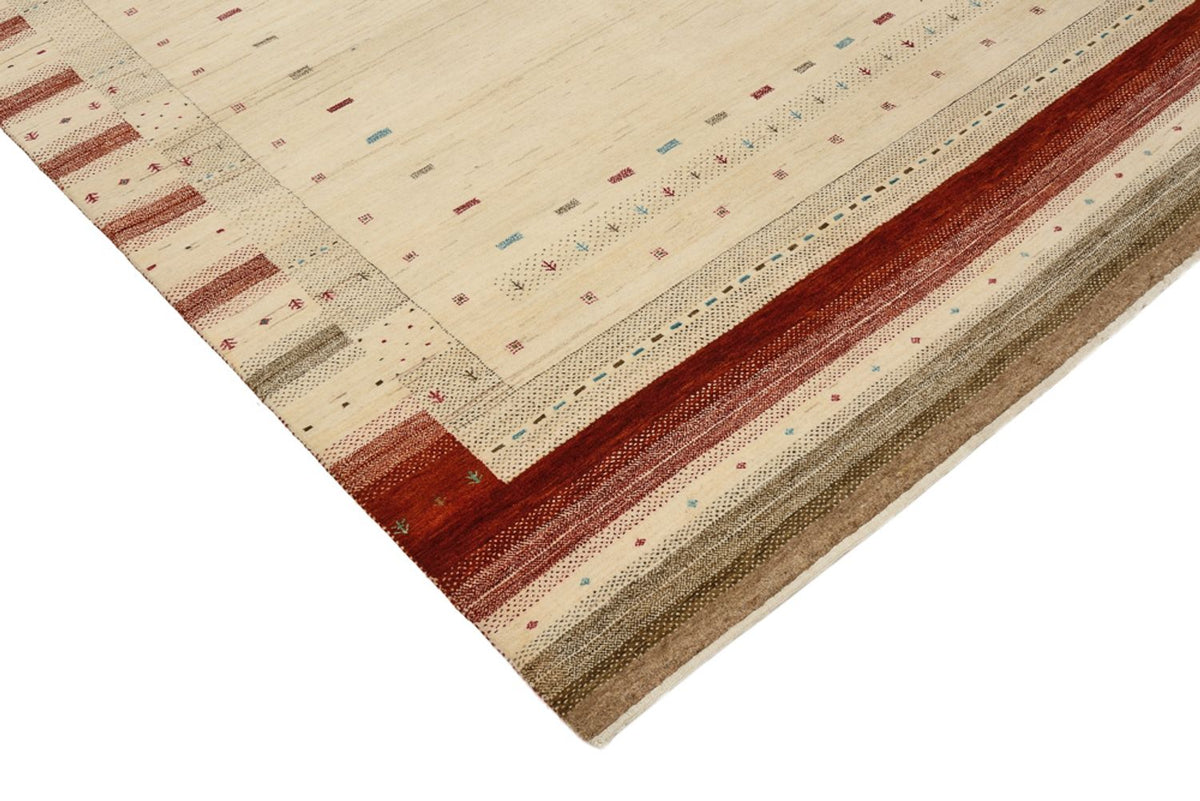 Tappeto Gabbeh - Loribaft Indus - 239 x 169 cm - beige chiaro