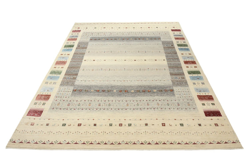 Tappeto Gabbeh - Loribaft Indus - 351 x 248 cm - beige chiaro