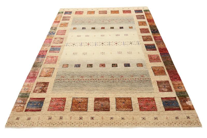 Tappeto Gabbeh - Loribaft Indus - 244 x 172 cm - multicolore