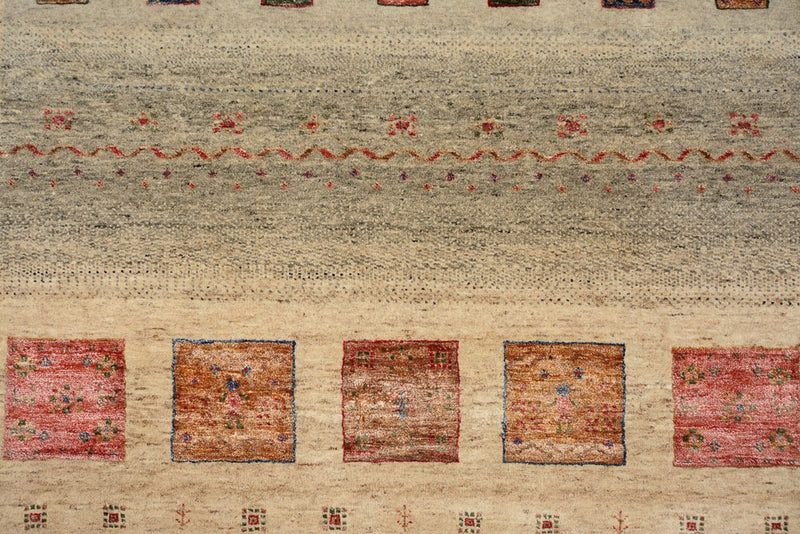Tappeto Gabbeh - Loribaft Indus - 244 x 172 cm - multicolore