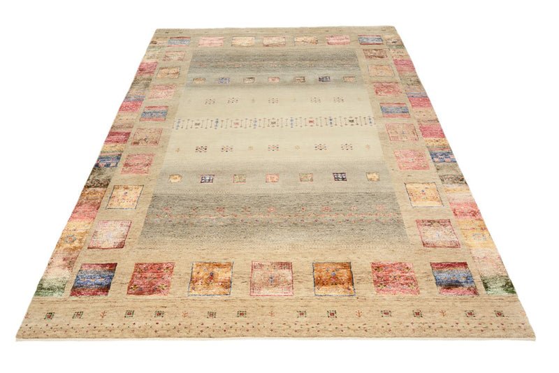 Tappeto Gabbeh - Loribaft Indus - 244 x 172 cm - multicolore