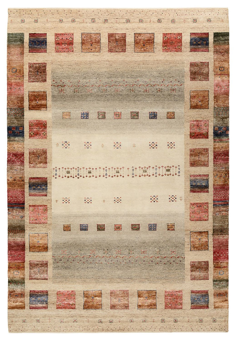 Tappeto Gabbeh - Loribaft Indus - 302 x 205 cm - multicolore