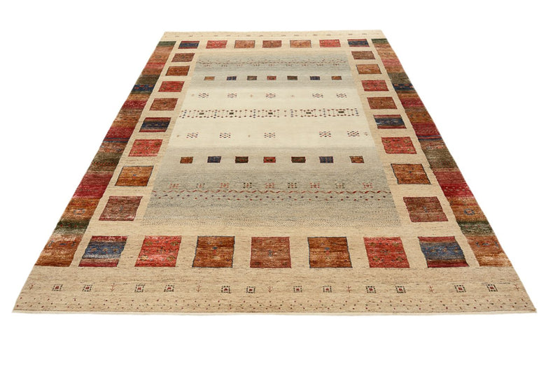Tappeto Gabbeh - Loribaft Indus - 302 x 205 cm - multicolore