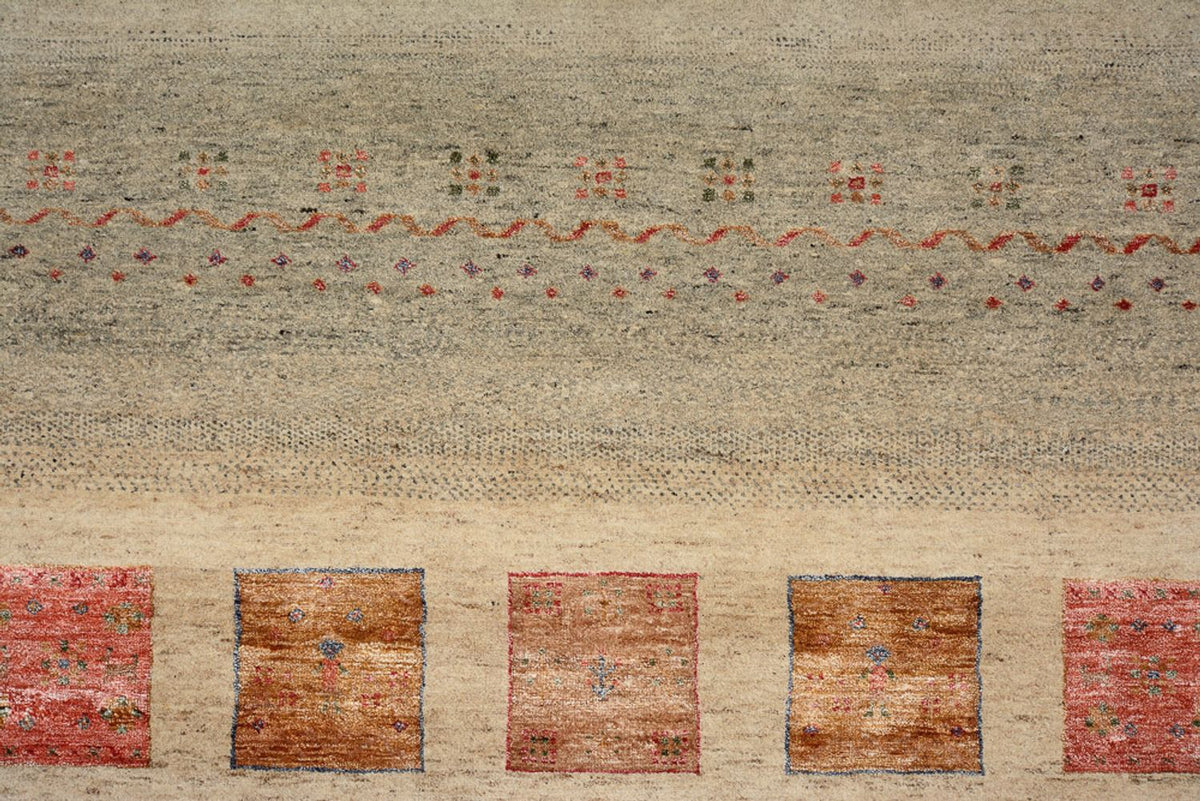 Tappeto Gabbeh - Loribaft Indus - 302 x 205 cm - multicolore