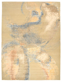 Tappeto di design - 372 x 281 cm - beige chiaro